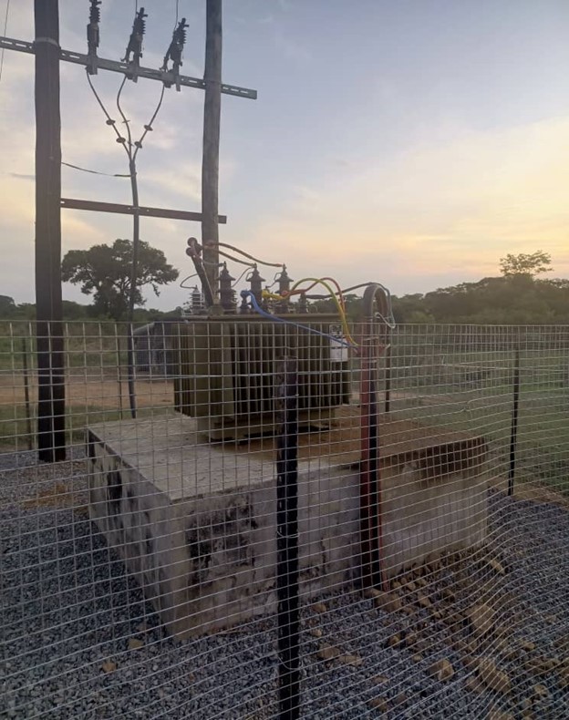 Swapping of 200KVA and 500KVA Transformers at Damust Farms, Mkushi
